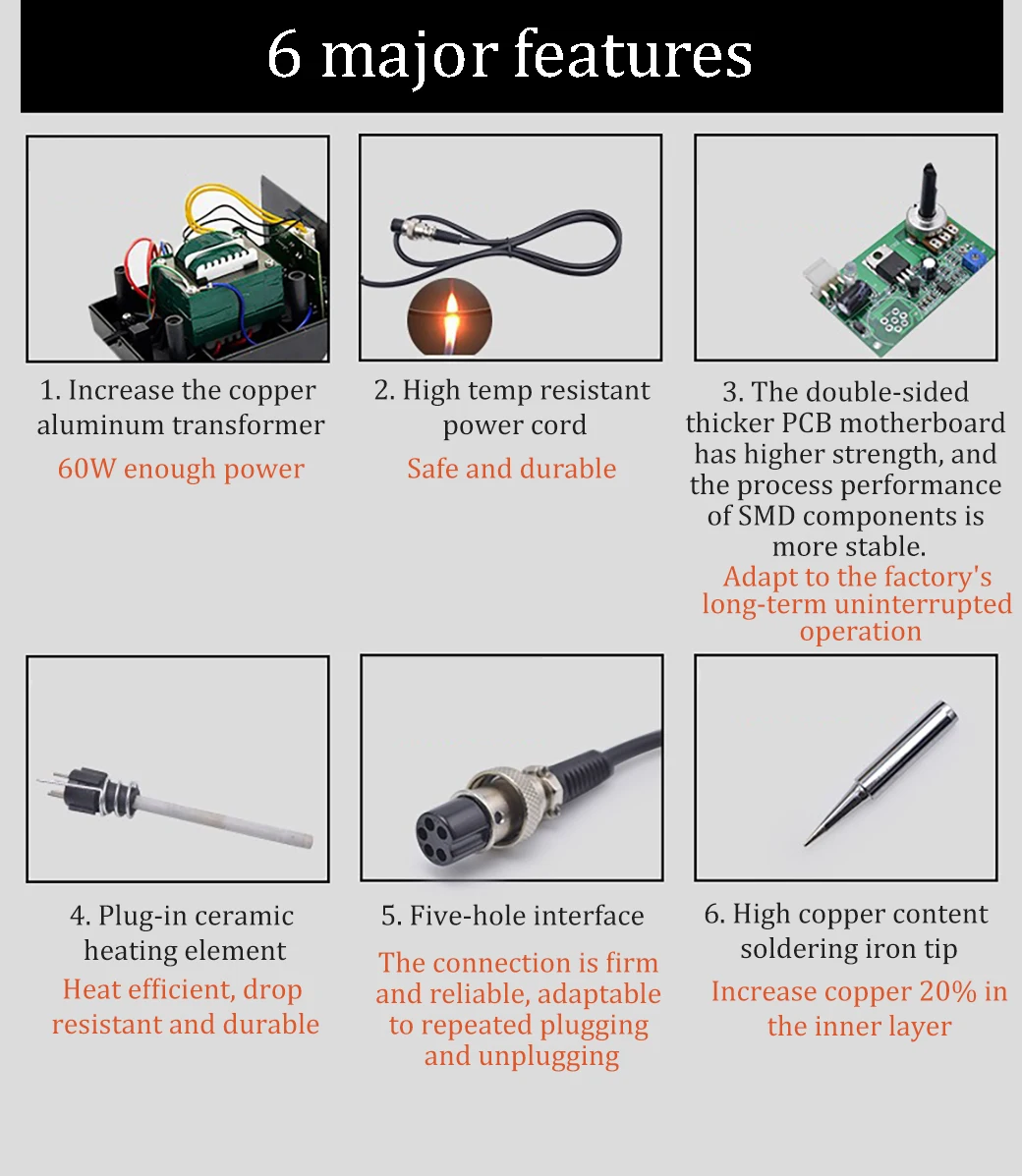 electric soldering iron kit TAIKD 936b Electric Soldering Iron 936 Anti-static Constant Temperature Soldering Station Welding Station Pcb Repair 60W rework station