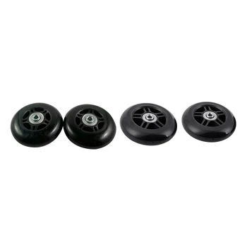 

2 Set Luggage Suitcase Replacement Wheels Axles and Wrench Repair Set 84X24Mm & 2 Set Luggage Suitcase Replacement Wheels OD 80M