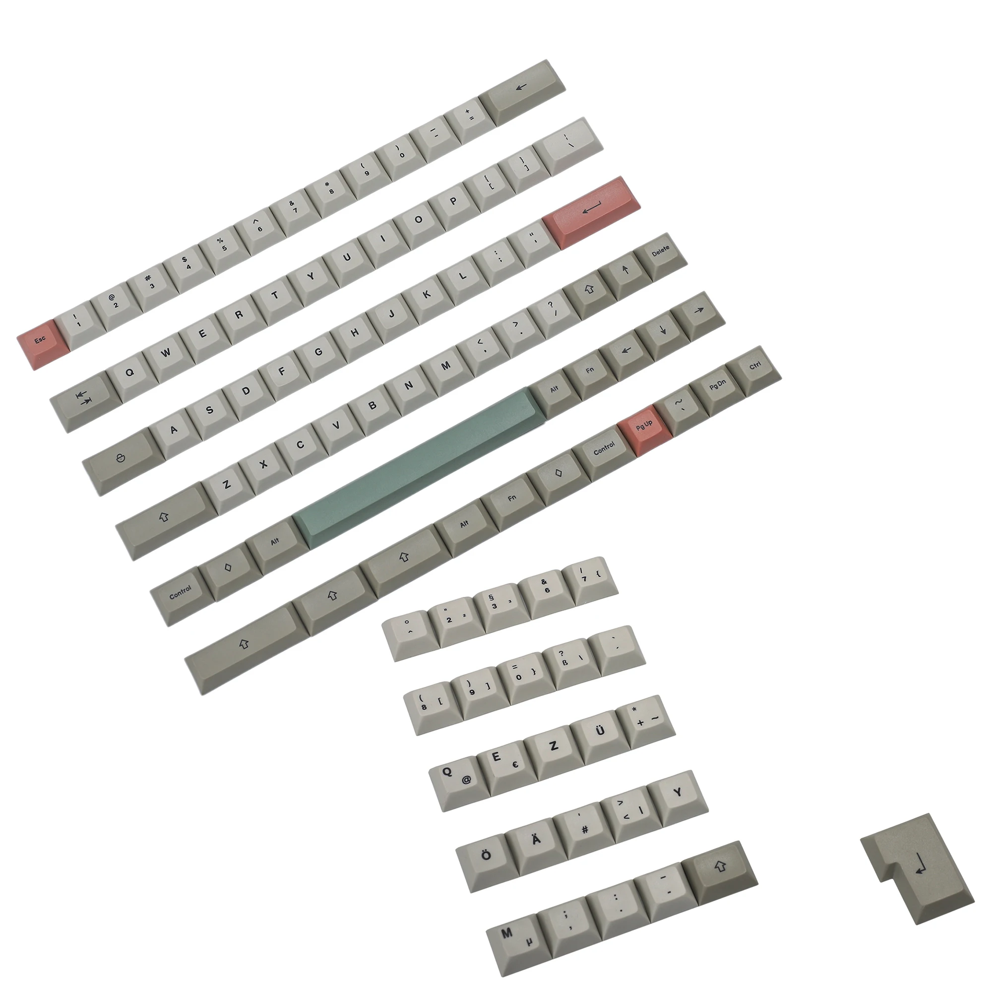 Набор ключей YMDK 61 64 68 профиль DSA 9009 краситель Sub ANSI ISO AZERTY QWERTZ Испания