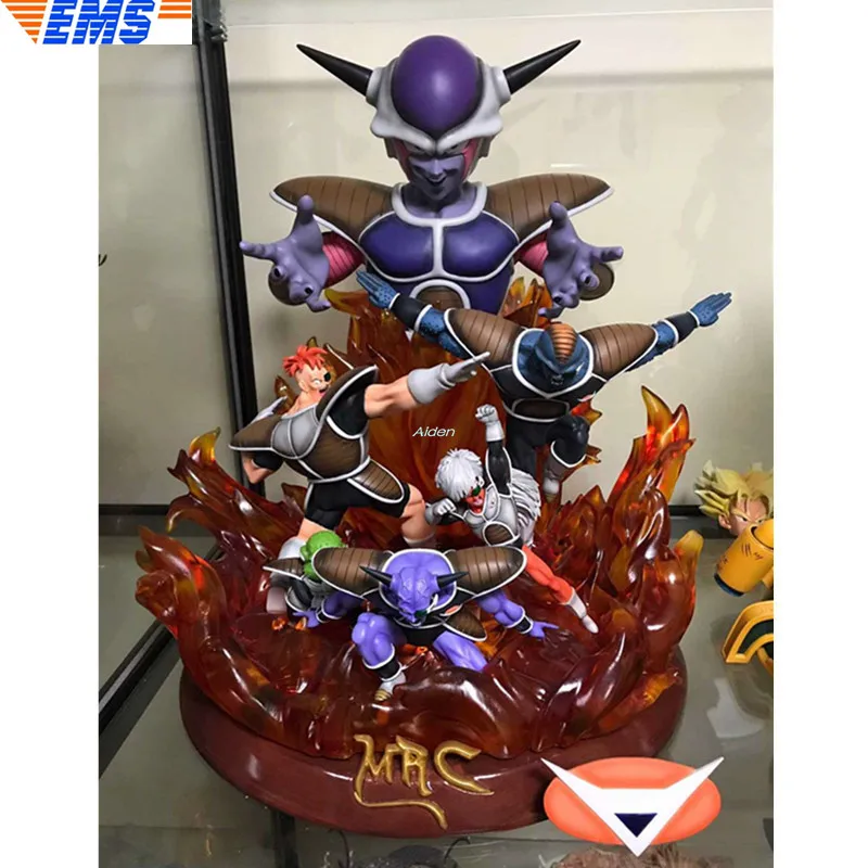19 "Dragon Ball Z статуя Вселенная босс бюст Frieza Gi nyu Recoom Burter Jeice Guldo светодиодный 1/6 GK экшн-модель игрушечная коробка 48 см Z2806