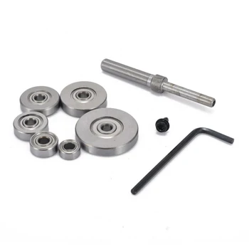 

Set Router Bit Bearing 1/2\\\\\\\" 1/4\\\\\\\" shank Carbide Milling Cutter Drilling
