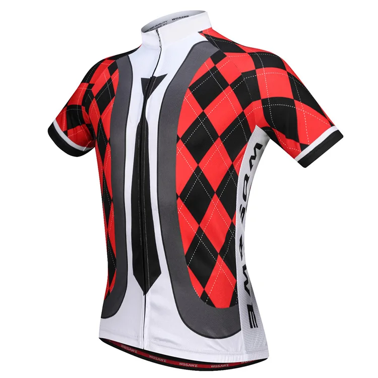 Рубашка для езды на горном велосипеде Влагоотводящая шоссейная велосипедная с короткими рукавами костюм для горного велосипеда быстросохнущая дышащая одежда для велоспорта