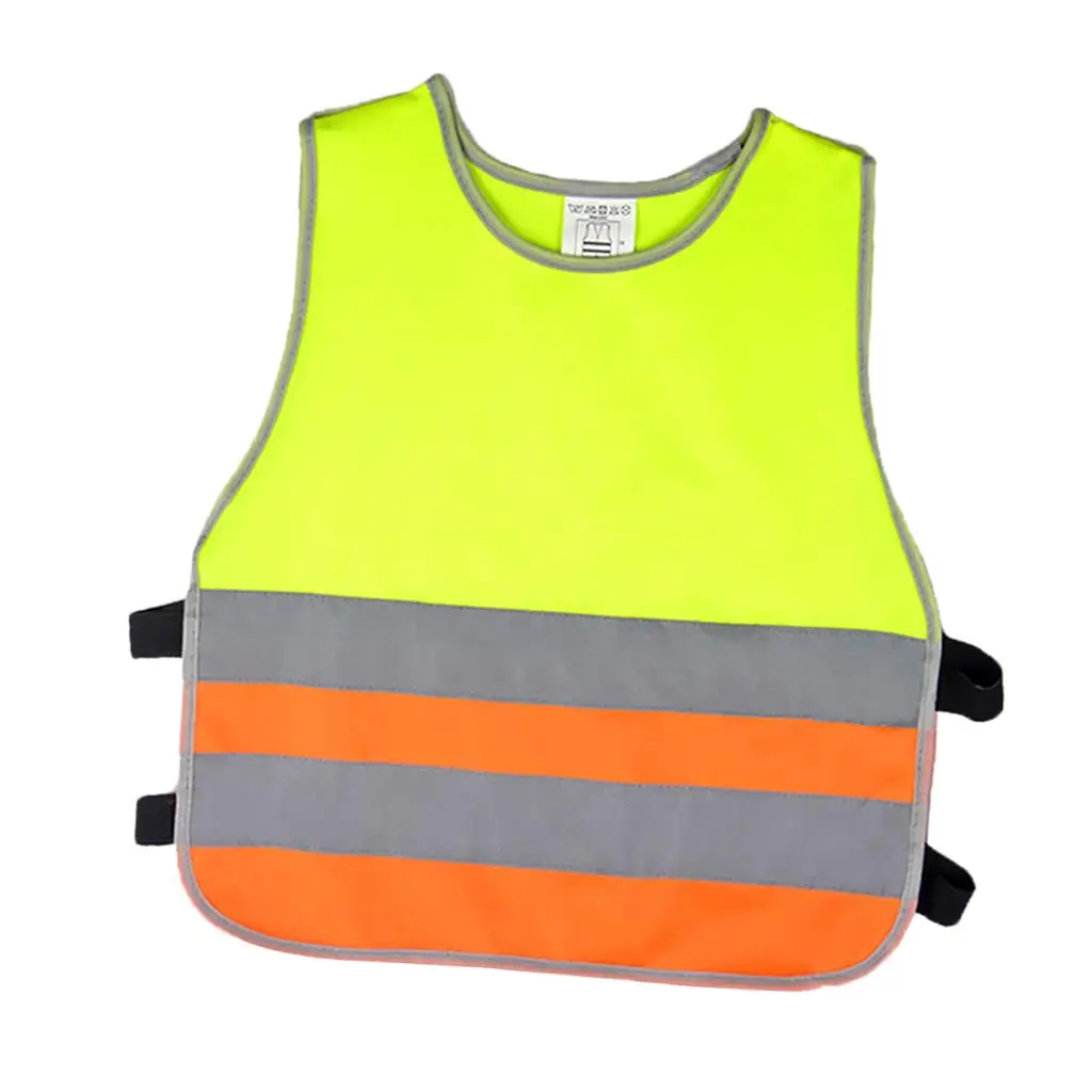 Reflective Safety Vest High Visibility Jacket Security Clothing For Children
