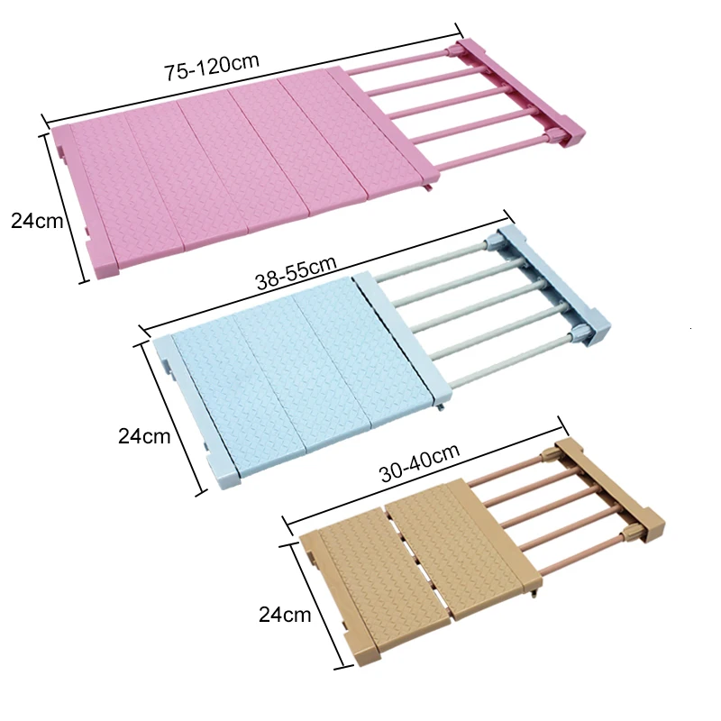 New Adjustable Closet Organizer Storage Shelf Wall Mounted DIY Wardrobe Space Saving Cabinet Rack Bathroom | Дом и сад