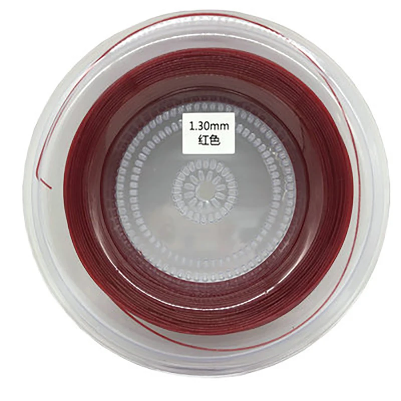 Powerti Tennis String 200m Reels 1.30mm Elastic Polyester Hard Tennis