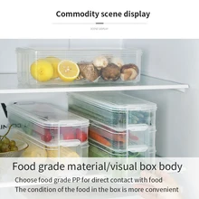 Еда хранилища контейнеры с крышками и ручками герметичный корзина для хлеба сохраняет свежесть органайзер для холодильника постоянным током морозильник холодильник коробка для хранения