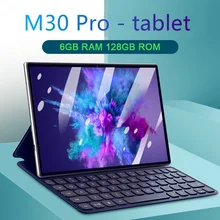 

10 inch Tablet M30 Pro Tablet PC Network windows 4G Tablets digital 6GB+128GB Tablete 10 Core Tablet android 10.0 Laptops