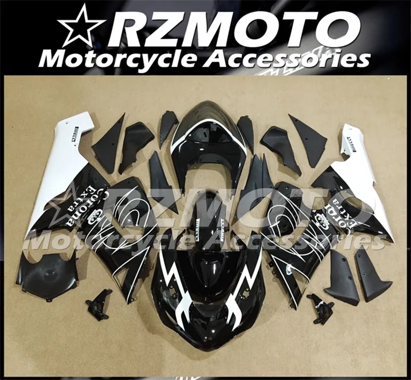 Мотоциклетный обтекатель abs Подходит для Kawasaki ZX6R 636 ZX-6R 2005 2006 корпусные детали пресс-форм Магазин № 0343