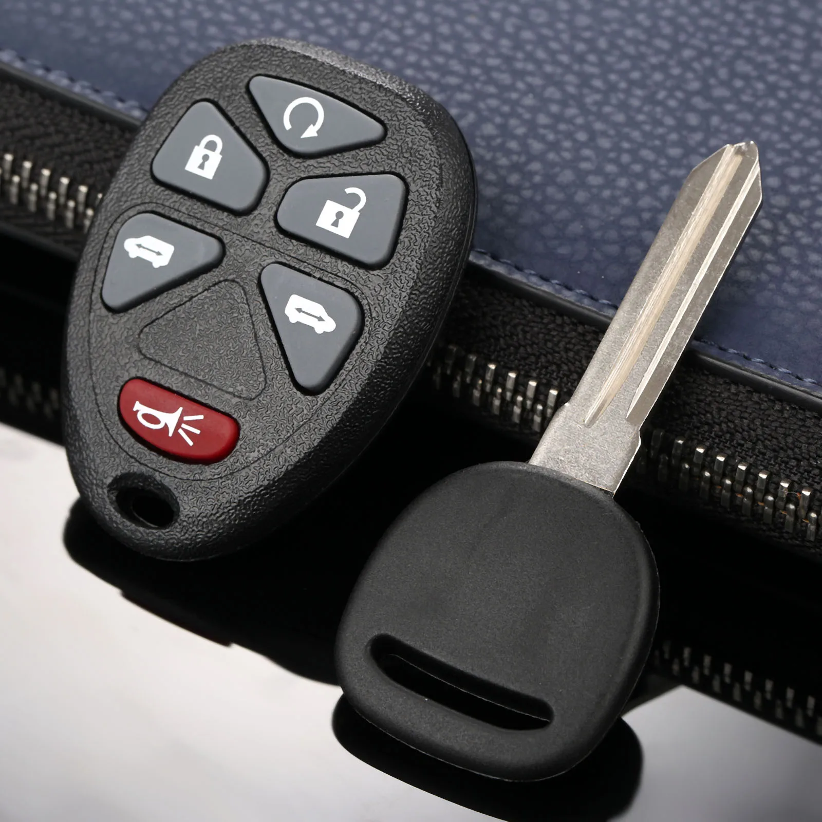 Yetaha KOBGT04A 6-кнопочный дистанционный ключ без ключа + сменный для Chevrolet HHR Uplander Buick