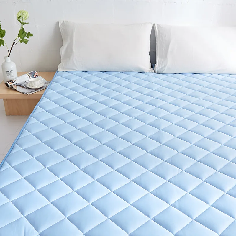 

Cross-Border Amazon Cool Feeling Viscose Fibre Mattress Cold Summer Breathable Tatami Coaster Summer Sleeping Mat Anti-Slip