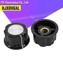 5 шт. шляпа MF-A03 потенциометра Ручка WH118/WX050 бакелитовая ручка/медный сердечник внутреннее отверстие 6 мм
