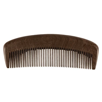 

Natural Health Care Black Gold Sandalwood Hair Comb Anti-Static Beard Comb of Hair Brush Hairbrush Men Women