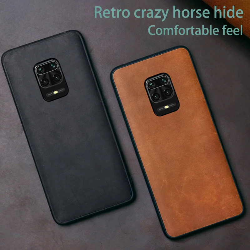 Leather Phone Case For Xiaomi Redmi Note 9 9s 8 pro note 7 6 case Mi 9se 10 A2 lite A3 Max 3 Mix 2s Poco F1 X2 Pro | Мобильные