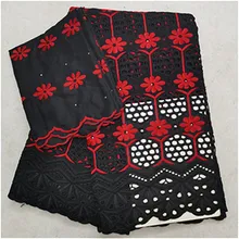 Лидер продаж Африканское сухое кружево ткань нигерийское кружево ткань высокое качество швейцарские кружева ткань из Дубая 7 ярдов