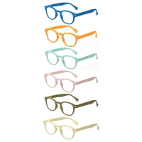 CLASAGA High Quality Spring Hinged Reading Glasses Men and Women Eyewear with Oval Frame Reader Prescription Eyeglasses 0~600 1