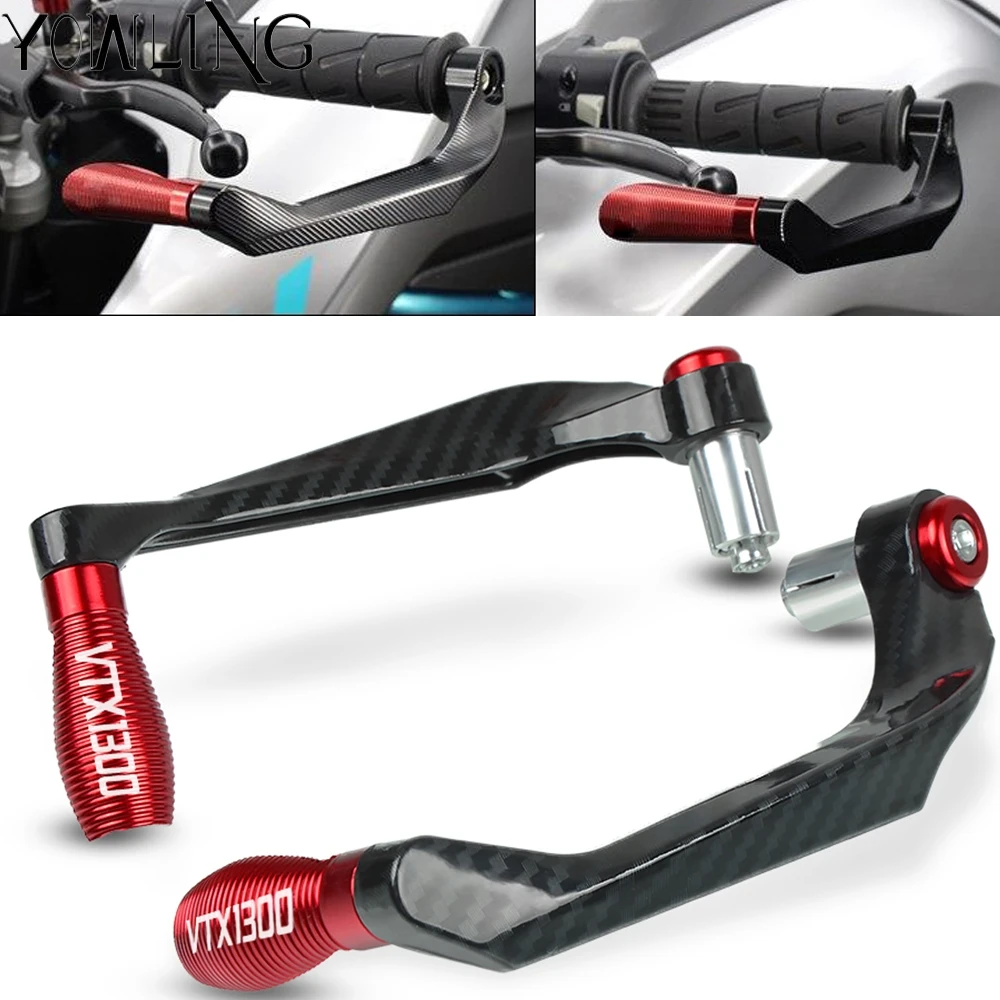 

For Honda VTX1300 2003 2004 2005 2006 2007 2008 Motorcycle Accessories Handlebar Grips Guard Brake Clutch Levers Guard Protector