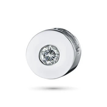 

Pendant in white gold with a diamond