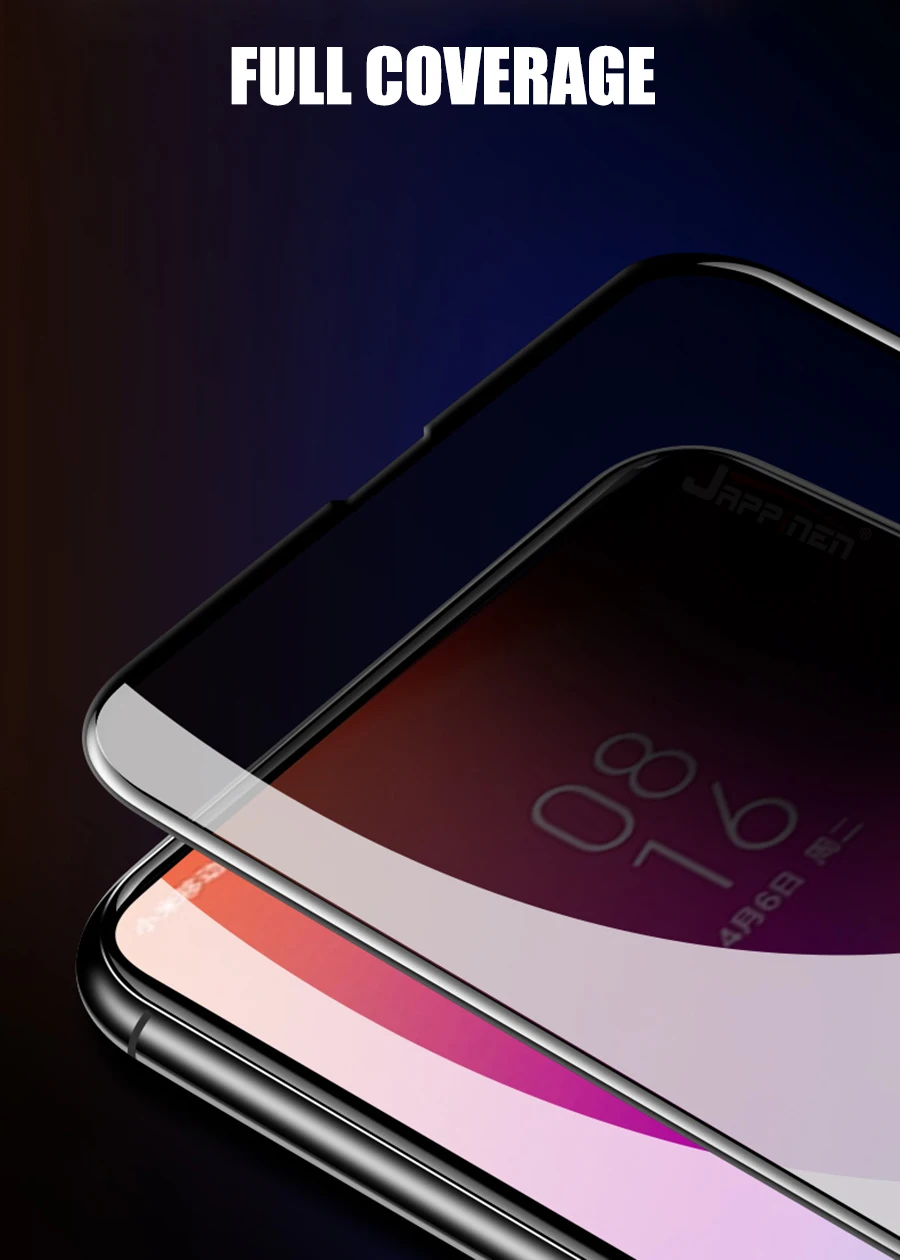 Для Xiaomi mi 9T 9 8 SE Lite Pocophone F1 mi x 3 Max 3 Red mi Note 7 K20 Pro Анти-подзорная труба полное покрытие клея надежное закаленное стекло
