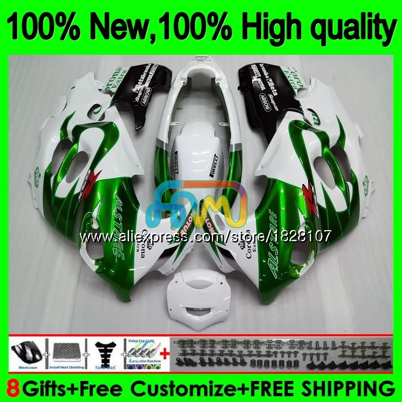 Корпус для SUZUKI Катана GSXF750 2003 зеленый CORONA 2004 2005 2006 2007 34BS. 75 GSXF 750 600 GSX600F GSXF600 03 04 05 06 07 обтекатель - Цвет: No. 1
