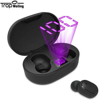 

Wireless Headphones Bluetooth V5.0 TWS Earphone Mini Headset HIFI Sports Running Earphone for iOS Android LED Display Earphones