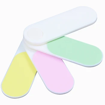 

Assorted Color Foldable 4 Way Shiner Sanding Block Nail File Buffer