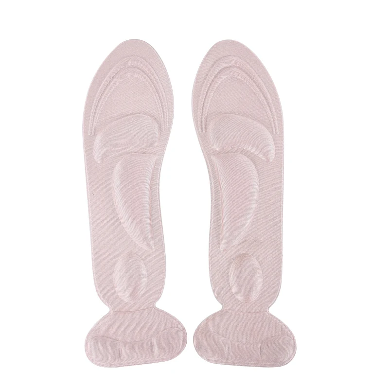 Women Insoles High Heels Shoe Pads for Foot Massage Arch Support Adjust Shoe Size Sponge Wholesale Dropshipping Inserts - Цвет: Light Purple