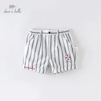 

DBX13157 dave bella summer baby boys fashion striped pockets shorts children knee length kids pants infant toddler trousers