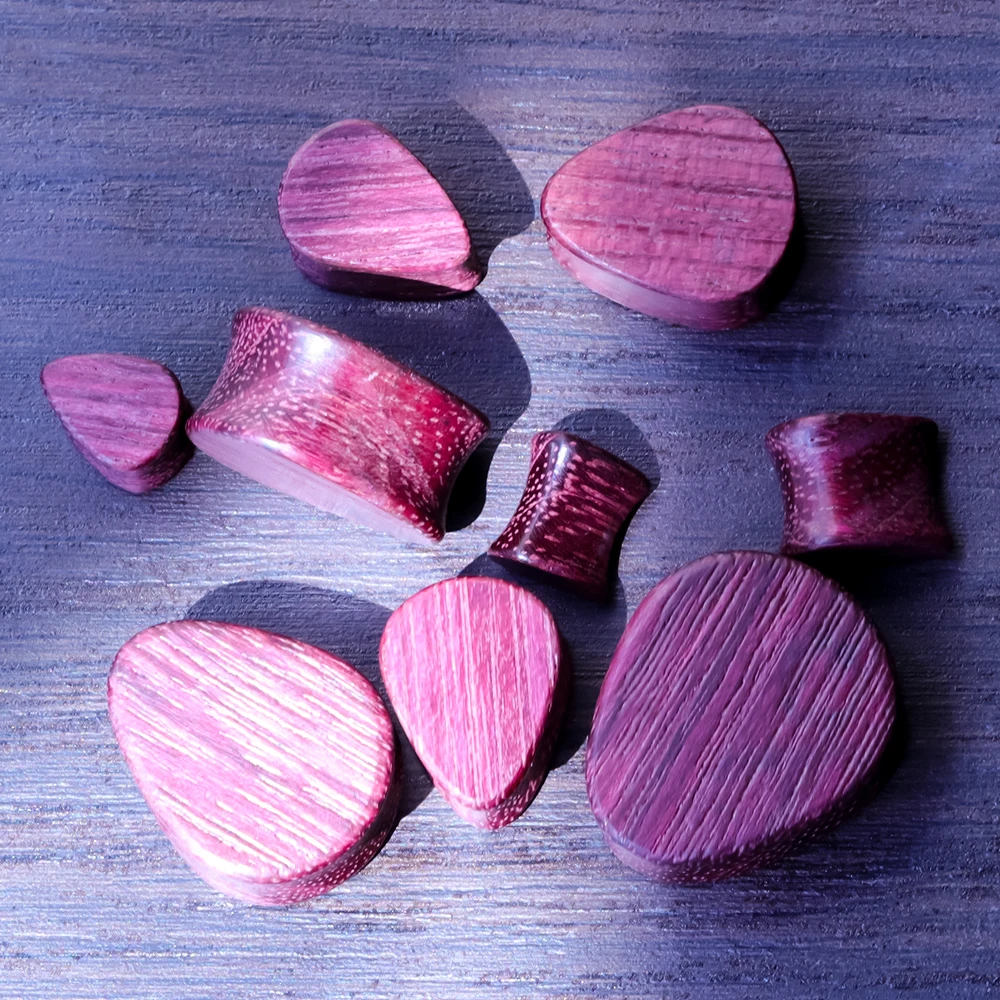 Украшения для пирсинга Oreja, 1 шт., деревянные серьги-капли, пробки и тоннели для ушей, расширители, носилки, унисекс, сексуальные панк украшения для тела