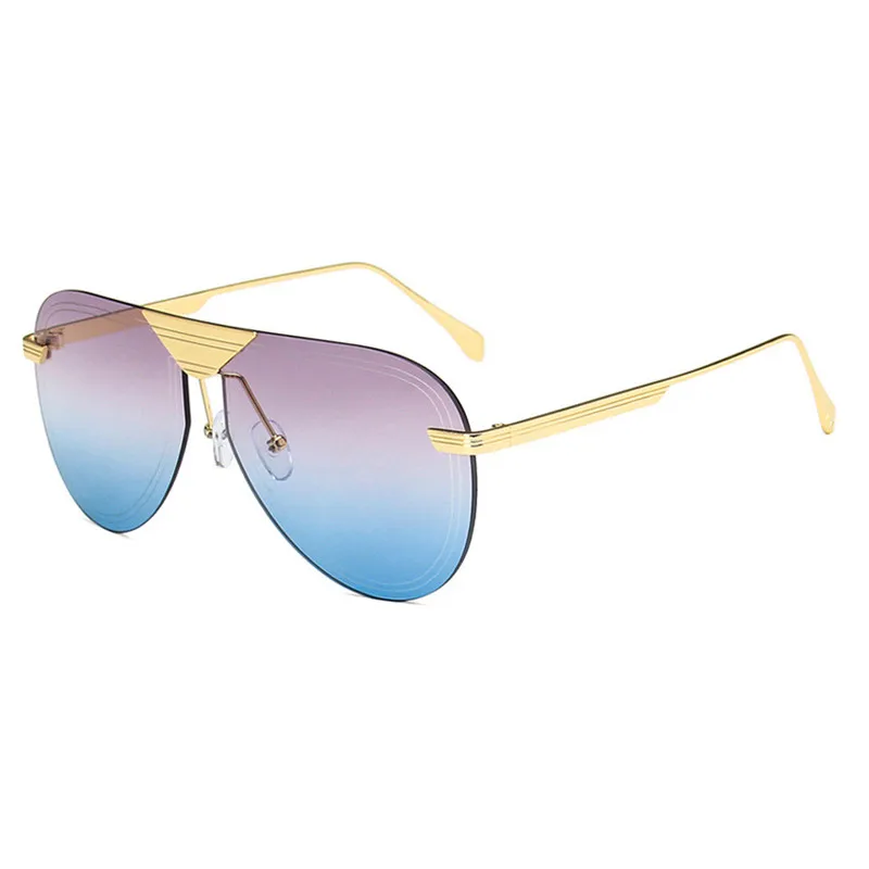 

Hot Pilot Oval Sunglasses Women Vintage Eyeglasses Female Frog Sun Glasses Men Eyewear Male Gafas De Sol