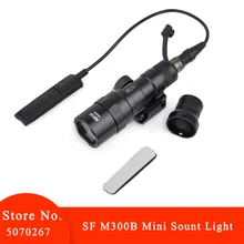Airsoft SF M300B мини Sount светильник флэш-светильник элемент оружие светильник s Алюминий новая версия 250 лм выход светодиодный пистолет оружие EX358