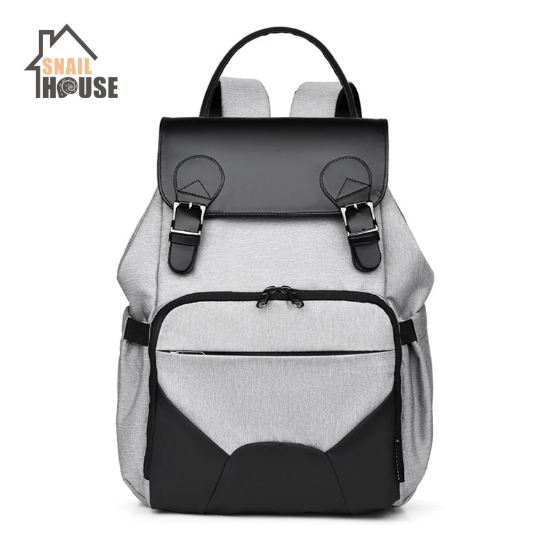 Snailhouse Multi-function Mummy Bag Large Capacity Mother Baby Backpack Nappy Bags Baby Supplies Milk Bottle Baby Mom Diaper Bag Snailhouse Multi-function Mummy Bag Large Capacity Mother Baby Backpack Nappy Bags Baby Supplies Milk Bottle Baby Mom Diaper Bag