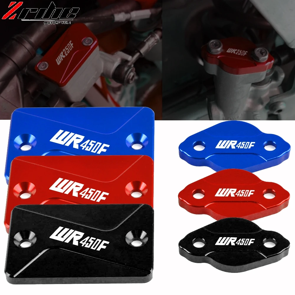 

For Yamaha YZ125 YZ125F YZ250 YZ250F YZ450F WR250F WR450F CNC Motorcycle accessories Front Rear Brake Fluid Reservoir Cover Cap