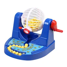 Дети счастливые лотерейные шарики машина бинго игры вечерние Семейные игры Развивающие игрушки для детей