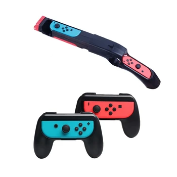 

2 Set ABS Gamepad Grip Handle Joypad Stand Holder for Nintendo Switch Left Right Joy-Con Game Controller