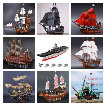 

IN STOCK Movie Boat Series 16002 16006 16009 16016 16042 22001 06057 698998 XB06020 Building Block Bricks Christmas gift Toys