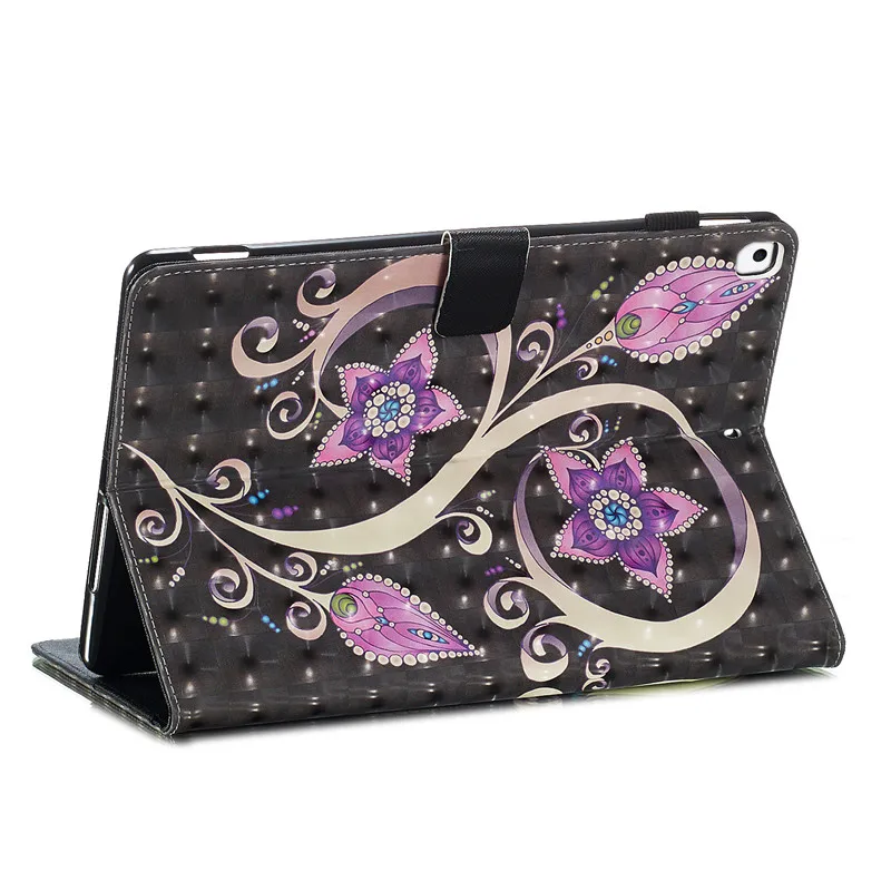 Wekays чехол для iPad 10,2 мультфильм 3D Единорог кожаный чехол для iPad 10,2 7th поколения A2200 A2198 A2232 крышка чехол s