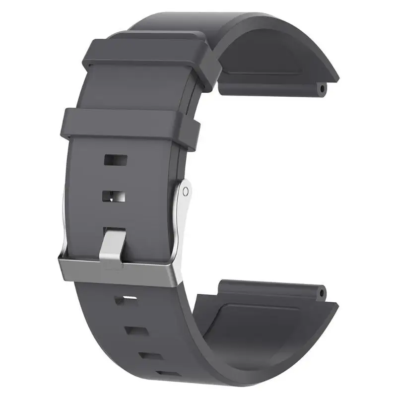 Силиконовый ремешок для часов Quick Release ремень для sony SmartWatch2 SW2 Смарт часы Браслет Ремешок Замена - Цвет: Grey