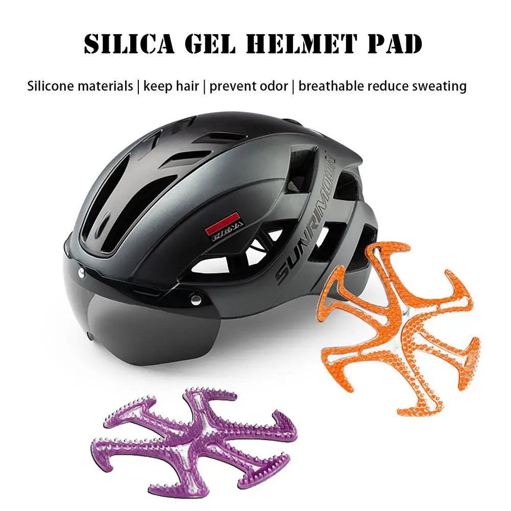 Bike Motorcycle Helmet Pad Breathable Universal Inner Lining Pads