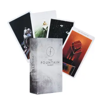 

The Fountain Tarot Classic Tarot Deck Illustrated Deck Cards And Electronic Guide Book 79 Cards Board Game Cards In Stock