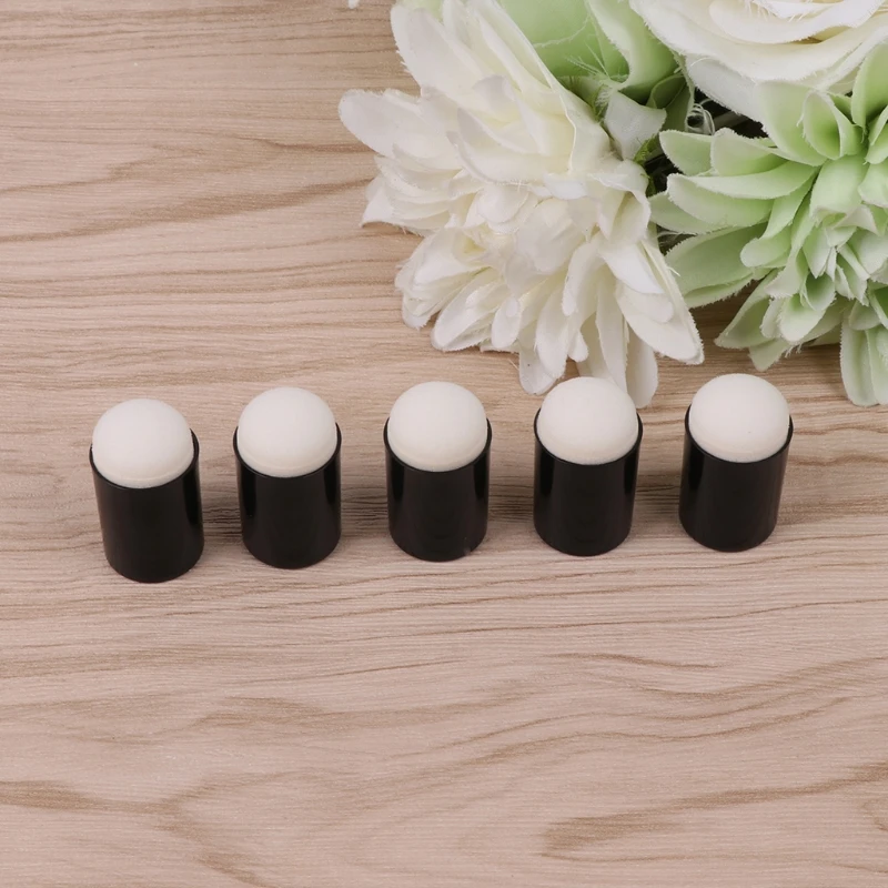 

5pcs/set Finger Sponge Case Dauber Painting Ink Stamping Chalk Reborn Art Tools for Children Home Art Painting