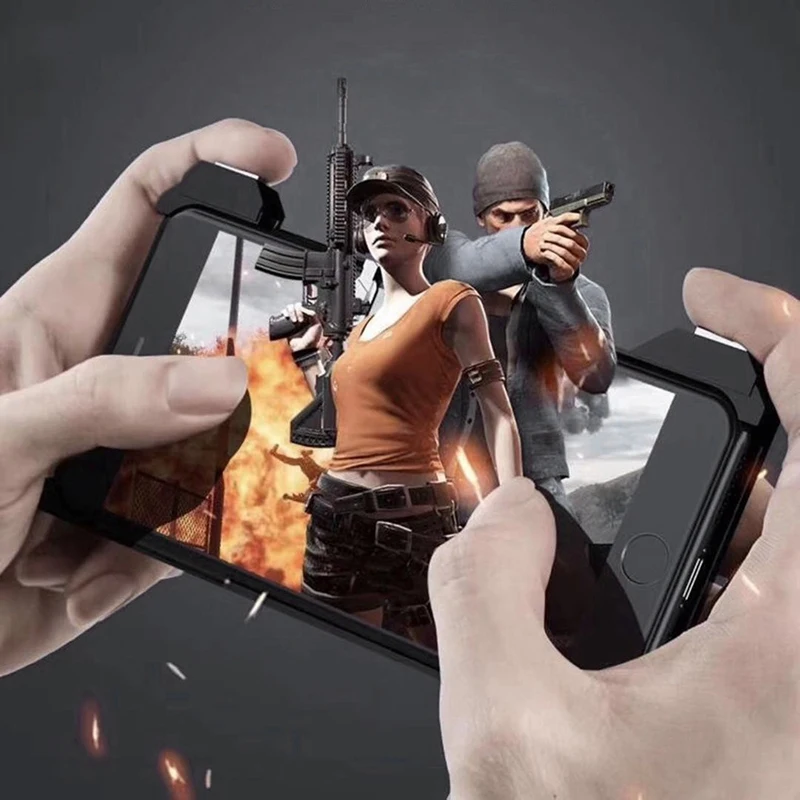 Игра для Pubg контроллер чехол для телефона для IPhone X/XS крышка рокер триггер Блокировка целевой кнопки геймпад