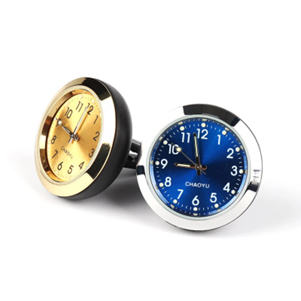 

Auto Ornament Automotive Klok Auto-styling Auto Horloge Auto Interieur Decoratie Stick-On Klok Ornamenten Accessoires