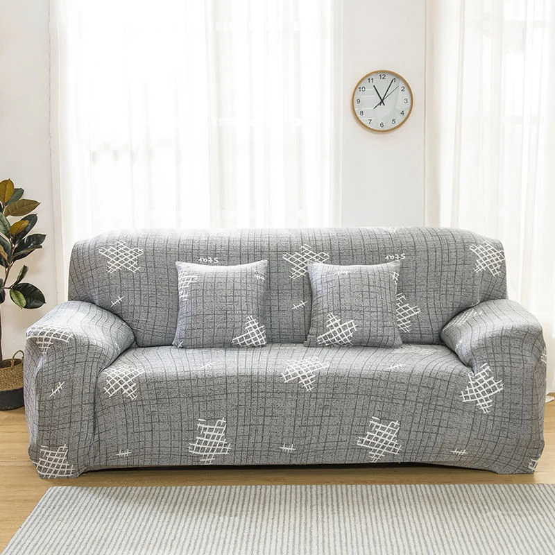 

Elastic printing sofa cover multicolor living room sofa chair home decoration 1/2/3/4 seat pet stretch polyester sofa cover
