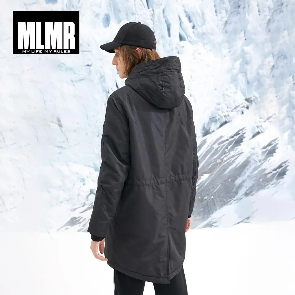 Koop Mlmr Mannen Hooded Parka Jas Lange Gewatteerde Jas Kwaliteit Bovenkleding Jackjones Nieuwe Brand Menswear 218409514