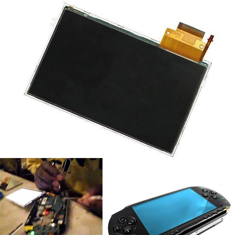 

Cewaal Full LCD Screen Backlight Replacement Repair Part Display Panel Screens for SONY PSP 2000 2001 Slim Accessories