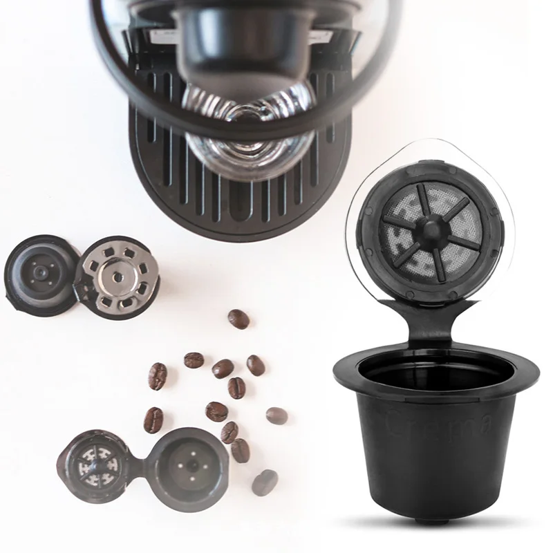 Подходит для кофейных капсул Nespresso части циркуляционного наполнения фильтр чашка 51-100 мл