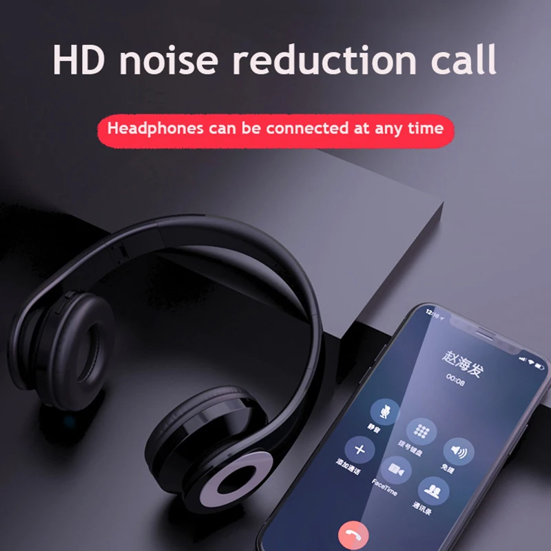 EQ Смарт семь звуковых эффектов беспроводной bluetooth HIFI наушники с микрофоном Стерео спортивные наушники игровая Складная гарнитура
