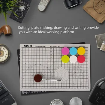 

New Multifunctional PVC A3 A4 Sewing Cutting Pad Design Engraving Cutting Plate Pad Manual Hand Tool DIY Hand Plate Model Base