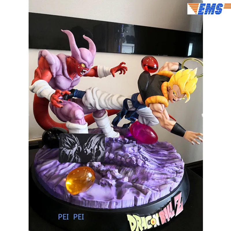 Аниме Dragon Ball Z статуя Gogeta VS Janemba GK 1/6 полная длина портрет резиновая фигурка героя Коллекционная модель игрушечная коробка Q1035