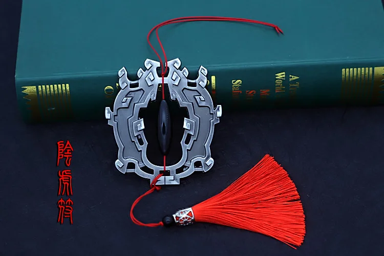 Untamed брелок Wei Wuxian Yin Hu Fu Lan Wangji Moe Grandmaster демонического культивирования металлический брелок основатель диаболизма